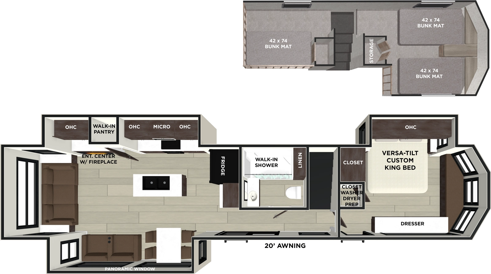 Salem Villa 42DL Floorplan